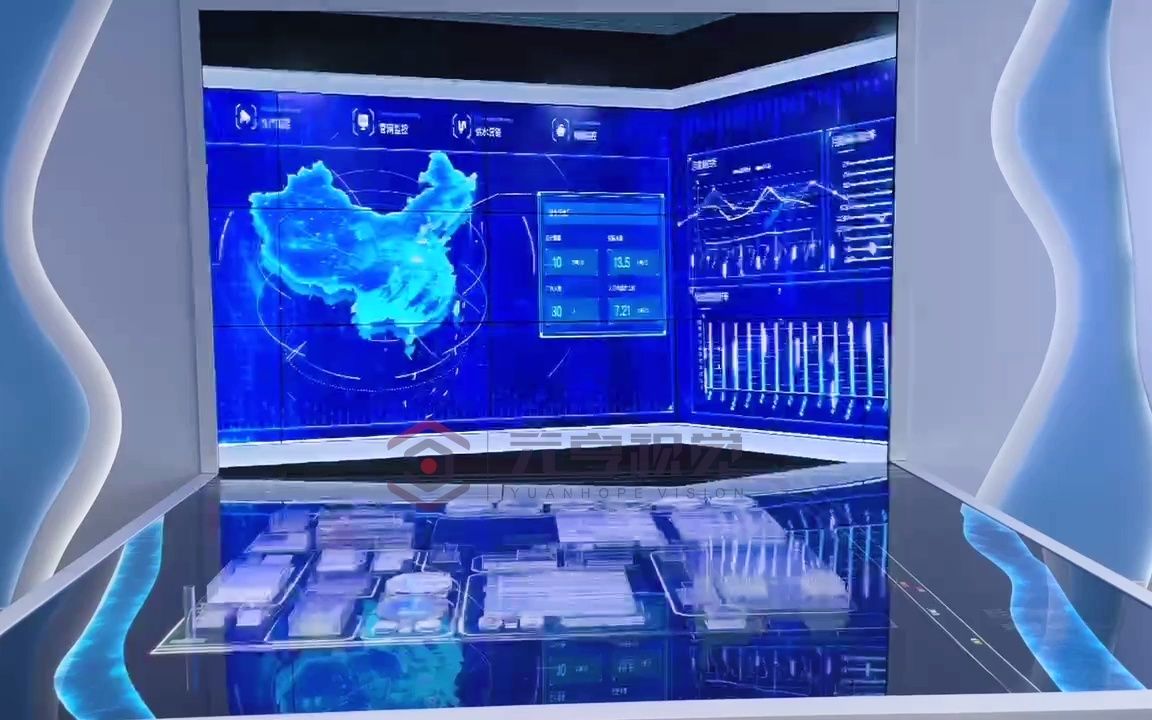 恩菲良鄉污水處理廠數字沙盤設計與制作服務